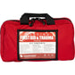 Rugged soft case logging first aid and trauma kit for forestry crews, construction, and field responders