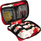 Rugged soft case logging first aid and trauma kit for forestry crews, construction, and field responders