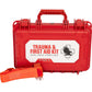 OSHA Class A trauma and first aid kit in durable hard case for industrial and construction sites
