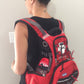 Portable HeartSine AED rescue backpack for athletic programs, event staff, and first responders