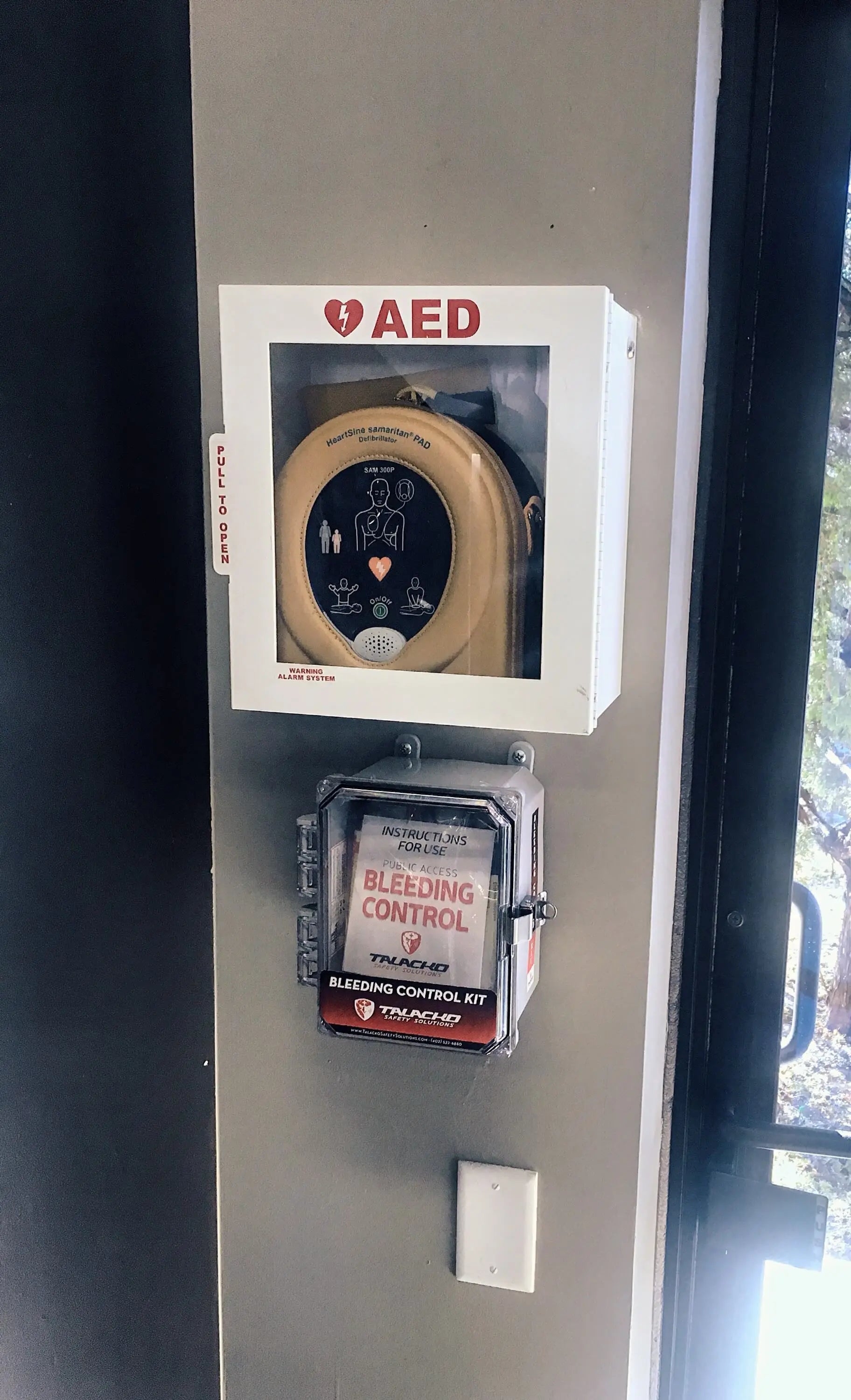 Public access bleeding control stations can be the difference between life and death in the presence of a major bleed.