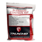 Portable bleeding control kit with tourniquet, bandages, and trauma supplies for schools and workplaces