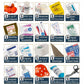OSHA/ANSI approved first aid supplies Mid-size Queen trauma and first aid kit for classrooms, offices, and community centers