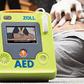 Zoll AED 3 defibrillator with real-time CPR feedback and WiFi for modern workplace and school safety