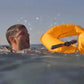 Talacko Safety Solutions flotation device inflates on contact with water and can help anyone up to 330 lbs.