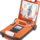 Bilingual AED that can be programed to speak dozens of languages Powerheart AED G5 defibrillator with CPR coaching for schools, businesses, churches, and public spaces